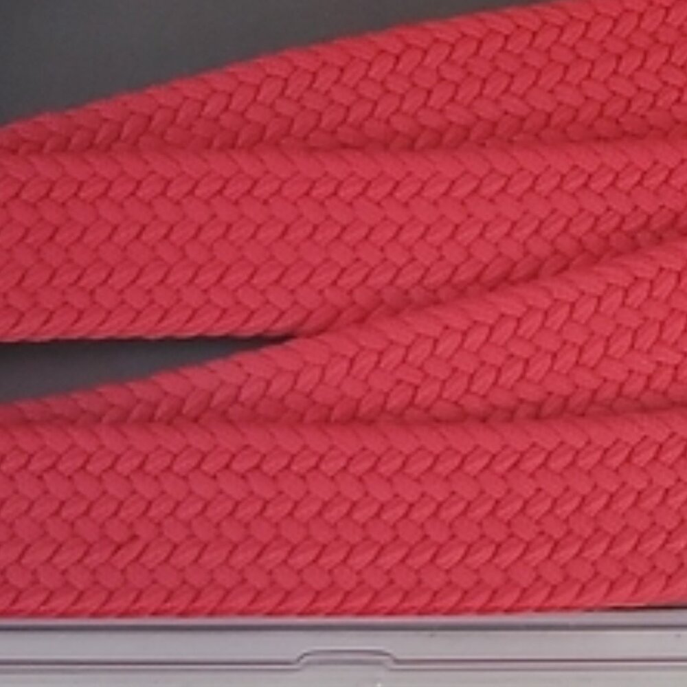 Bulliant Men's Braided Woven Stretch Belt Red Adjustable Expands up to 37" New - Picture 5 of 14